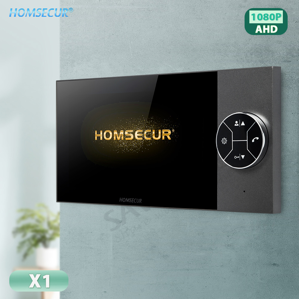 Home Security Monitor - 7 インチ HD 屋内モニター ミュートモードサポート DC15