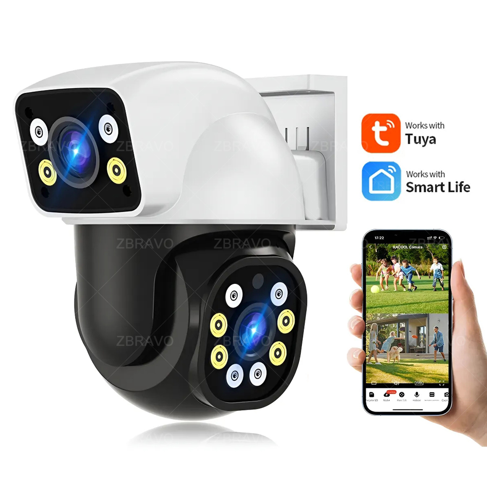 Home Security Product - Smartlife 8MP WiFi Tuya 屋外カメラ ミニ