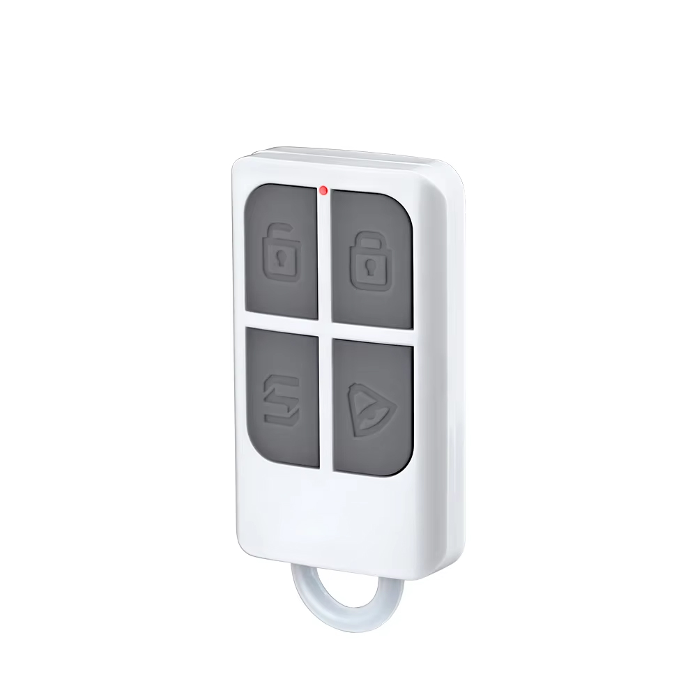 Home Security Monitor - RC531 ワイヤレスポータブルリモコン 4ボタンキーチェーン WIFI GSM PSTN