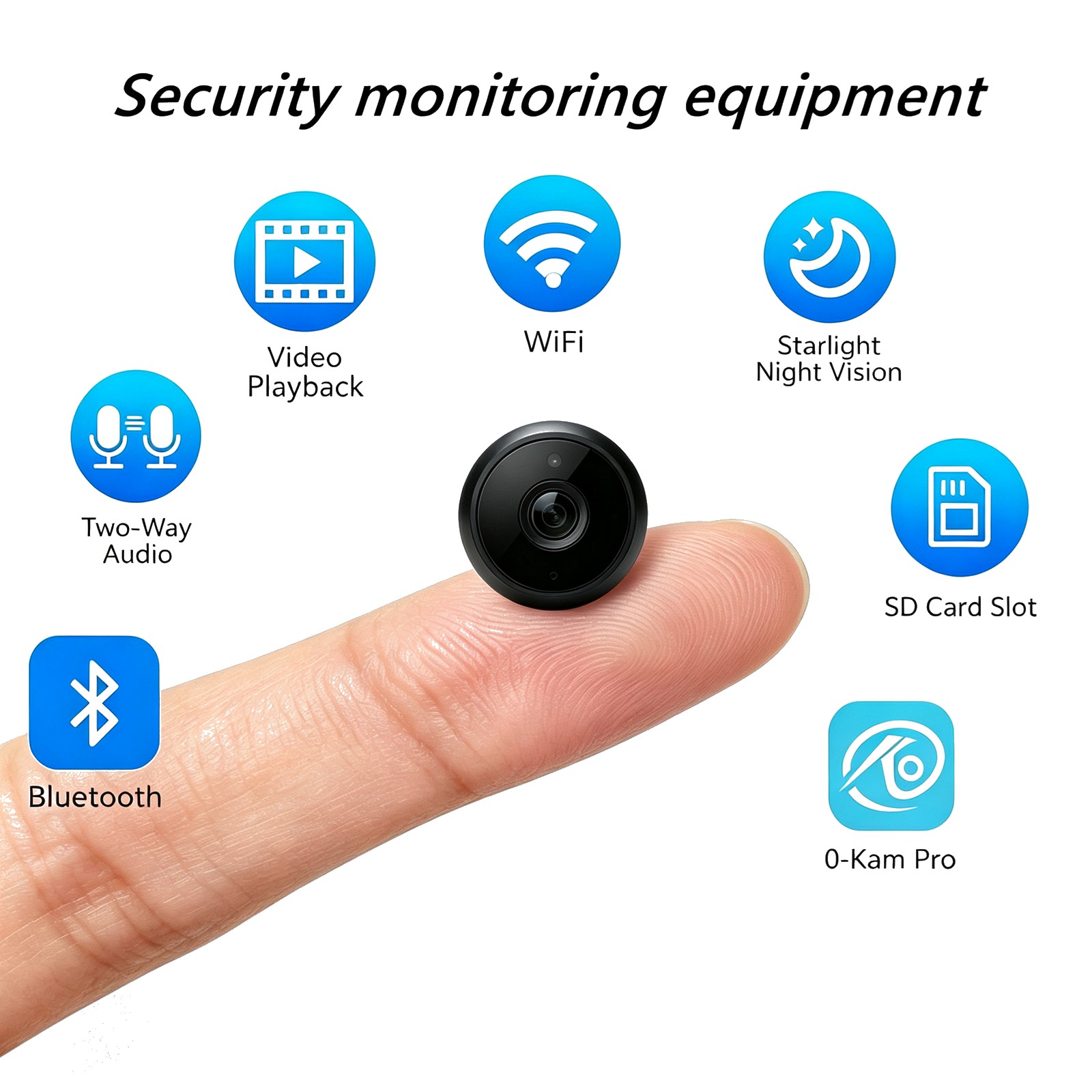 Home Security Nvr - BU4 家庭用屋内セキュリティ監視キット：高画質ナイトビジョンスマートカメラ + ミニNVR（ネットワークビデオレコーダー）