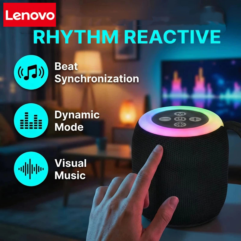 Google Speaker Nest Audio - Lenovo ミニ Bluetooth スピーカー ストラップ付き ポータブル
