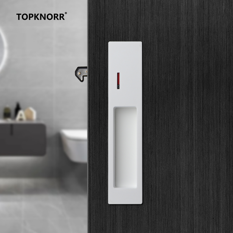 Home Security Locks - 目に見えない引き戸用ロックプッシュプルフック木製ドア用内蔵隠しハンドル浴室キッチン寝室ワードローブ用