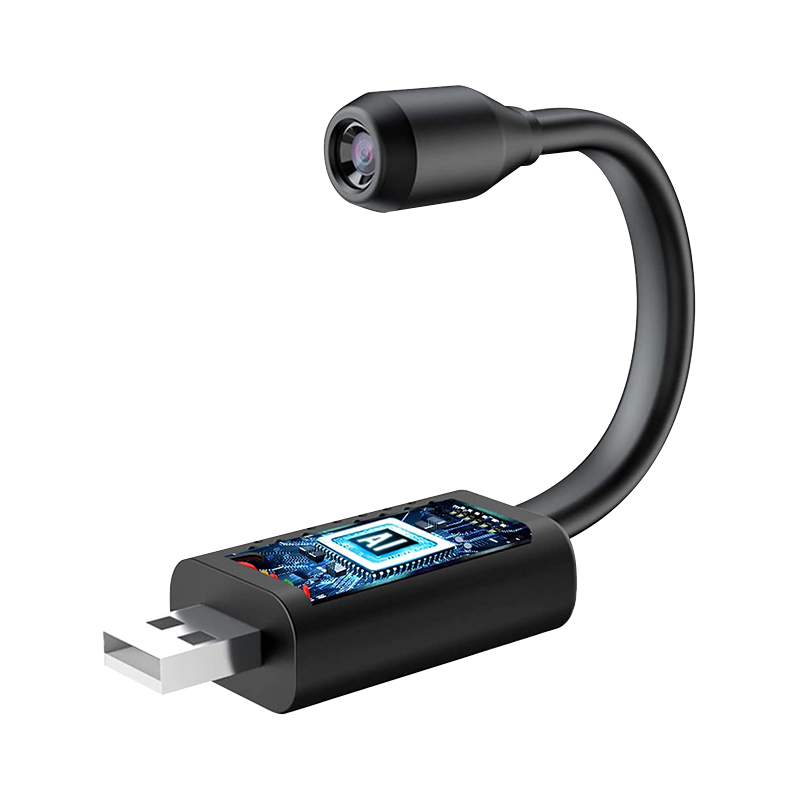 Home Security Cameras - V380ミニワイヤレスWiFiカメラHD動体検知U21 WiFi USBポータブルホームセキュリティカムコーダースマートCCTV IPカメラ