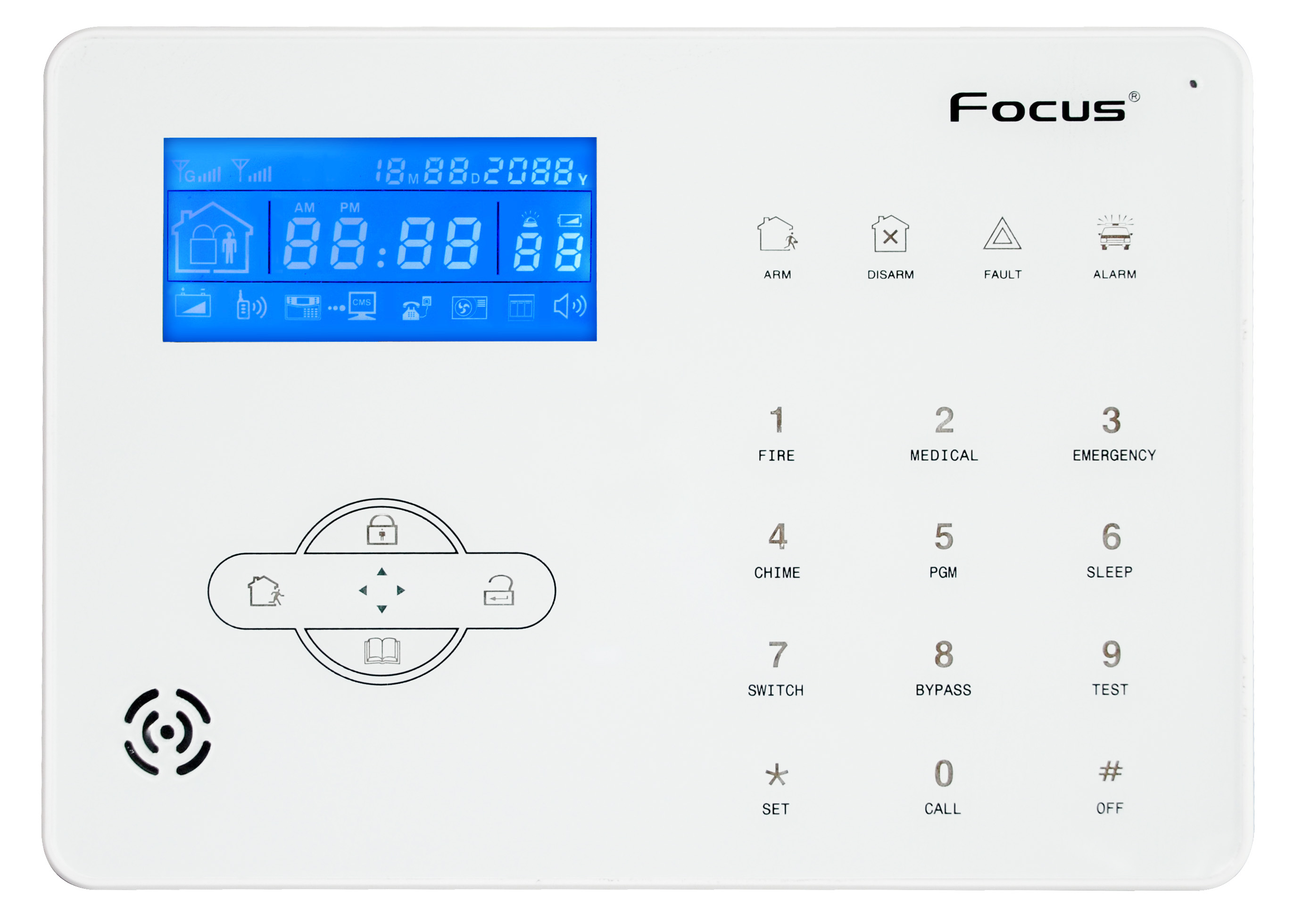 Focus ST-IIIB 英語音声デュアルネットワーク P - Home Security Equipment のレビューと価格