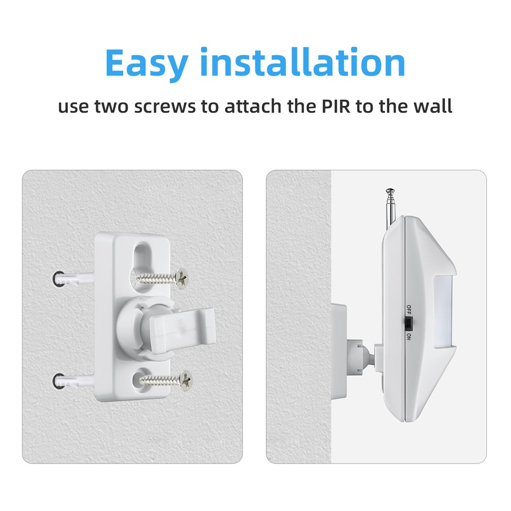Kerui-ワイヤレスPirモーションセンサー,盗難防止アラ - Home Security Equipment のレビューと価格