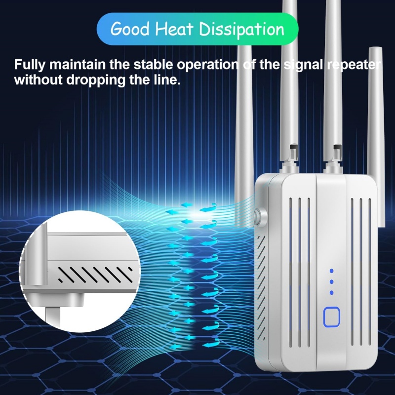 1200Mbps WiFi リピーター エクステンダー 2. - Home Security Bundle のレビューと価格