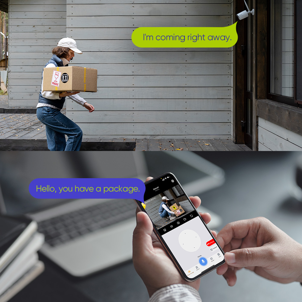 Sannce-屋外監視カメラ,ワイヤレスオーディオおよびビデ - Home Security Monitor のレビューと価格