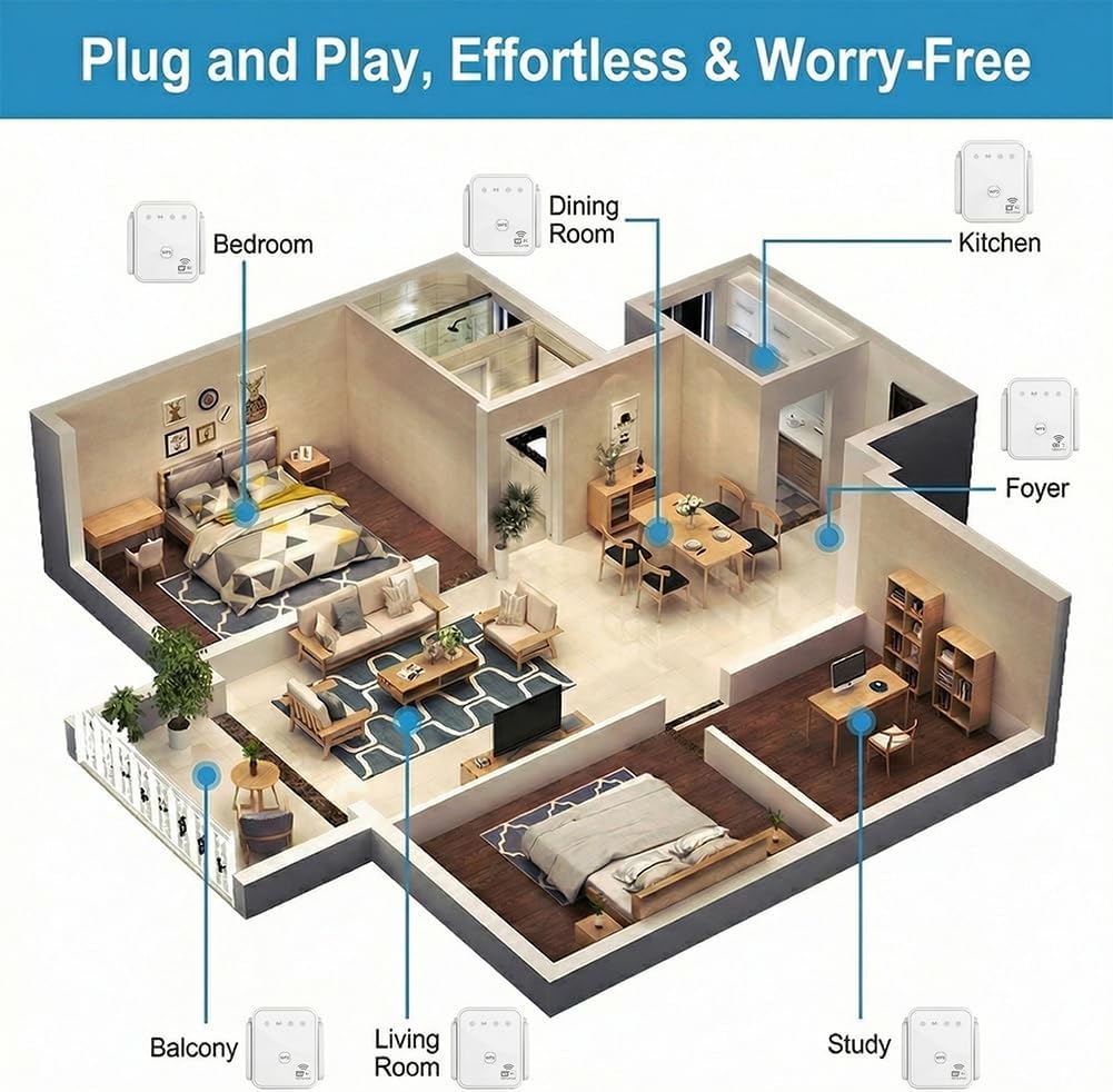 2026年新型WiFiリピーター 300Mbps 2.4GH - Home Security Wireless のレビューと価格