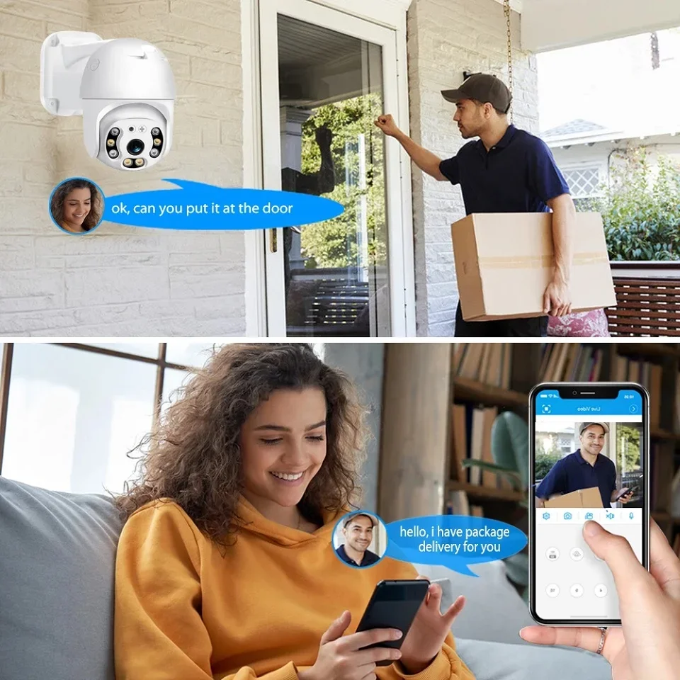 Colorvu有線CCTVカメラNVRキット 5MP PTZ - Home Security Nvr のレビューと価格