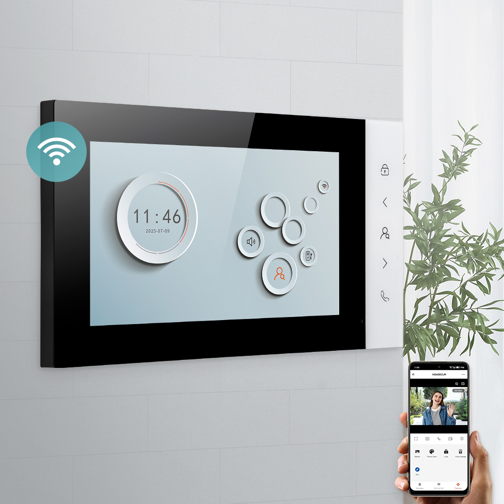 HOMSECUR XM716D Tuya アプリ屋内モニター - Home Security Monitor のレビューと価格