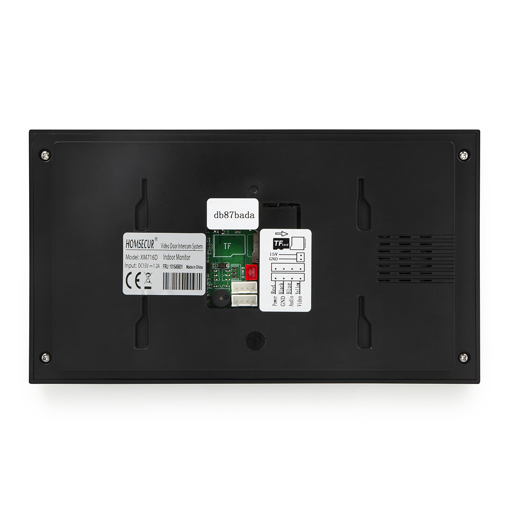 HOMSECUR XM716D Tuya アプリ屋内モニター - Home Security Monitor のレビューと価格