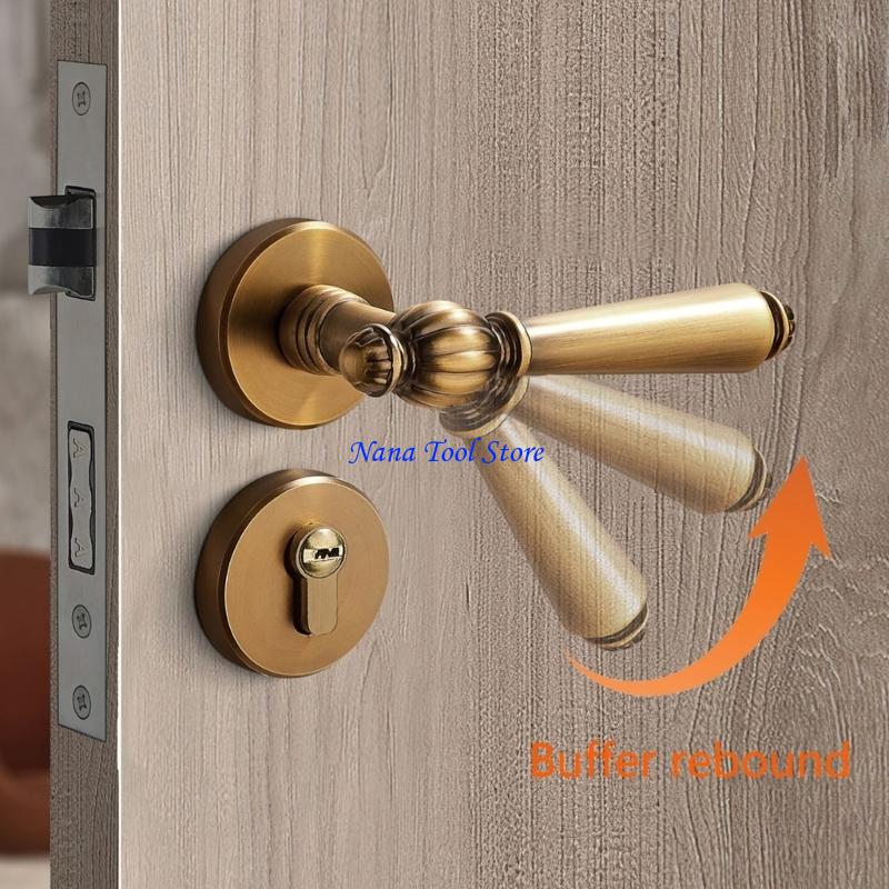 31GJ アップグレード亜鉛合金ドアハンドルロックセットキー - Home Security Locks のレビューと価格