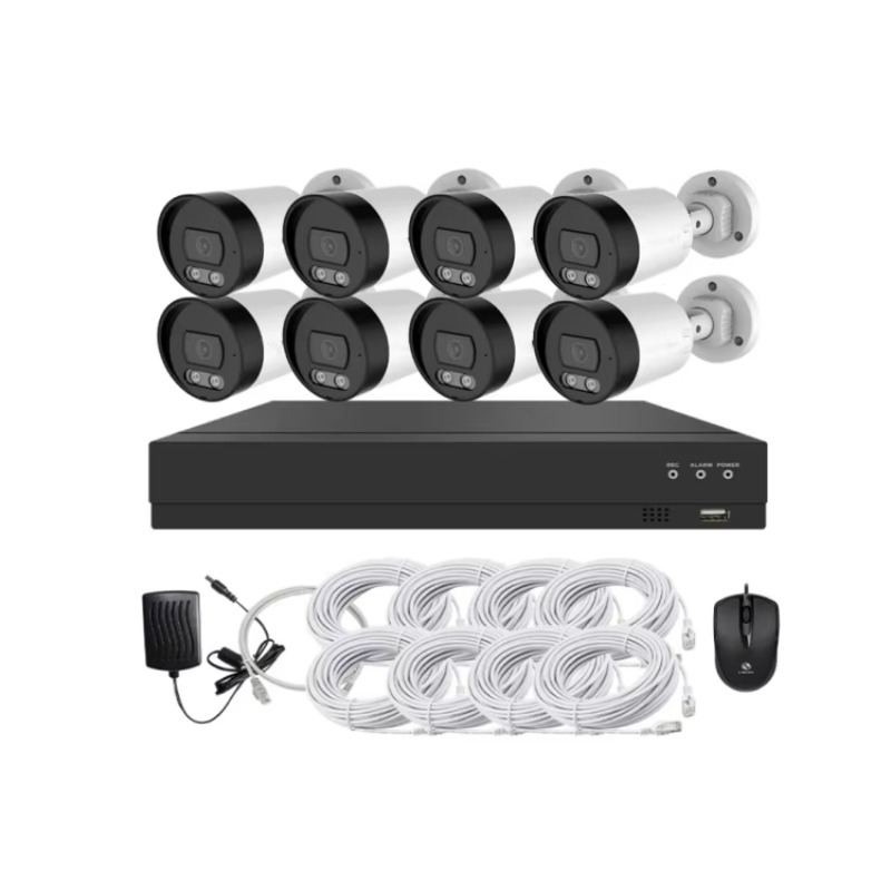 CCTVカメラキット 4ch/8ch フルHD 屋外防水カメ - Home Security Cameras のレビューと価格
