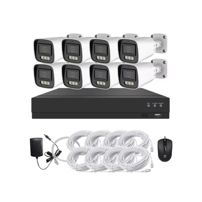 CCTVカメラキット 4ch/8ch フルHD 屋外防水カメ - Home Security Cameras のレビューと価格