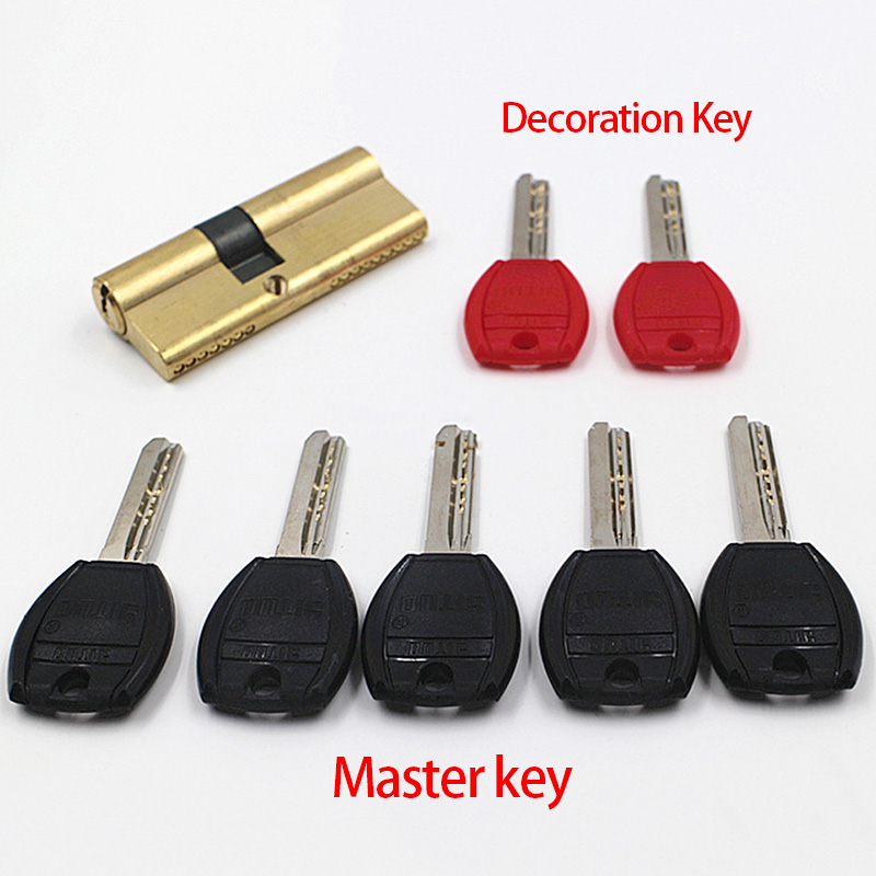 盗難防止純真鍮ロックシリンダー AB キー 65-110 ミ - Home Security Bundle のレビューと価格