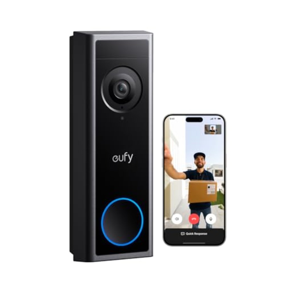 ホームセキュリティ用ビデオドアベルセット：4K FHD、バッ - Home Security Bundle のレビューと価格