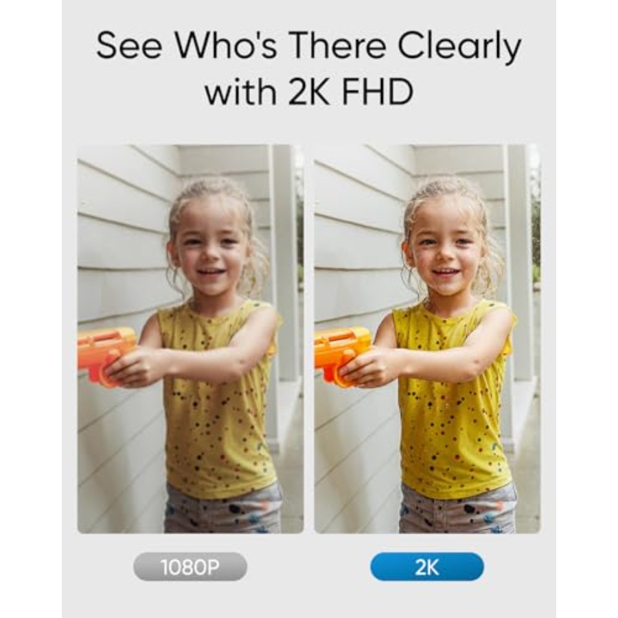 ホームセキュリティ用ビデオドアベルセット：4K FHD、バッ - Home Security Bundle のレビューと価格