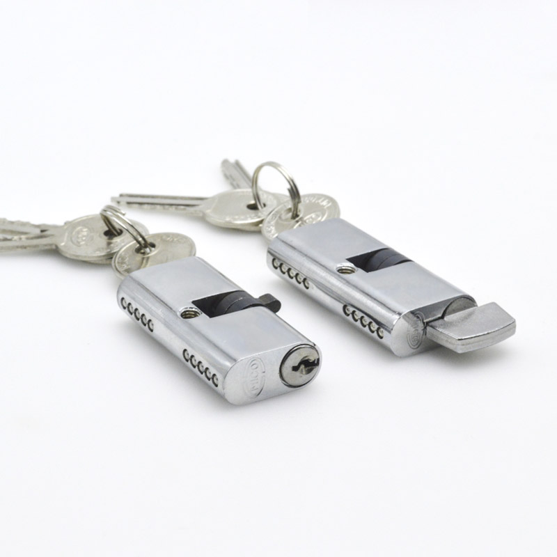 屋内ドアロックコア54ミリメートル単一のダイヤルロックシリン - Home Security Locks のレビューと価格