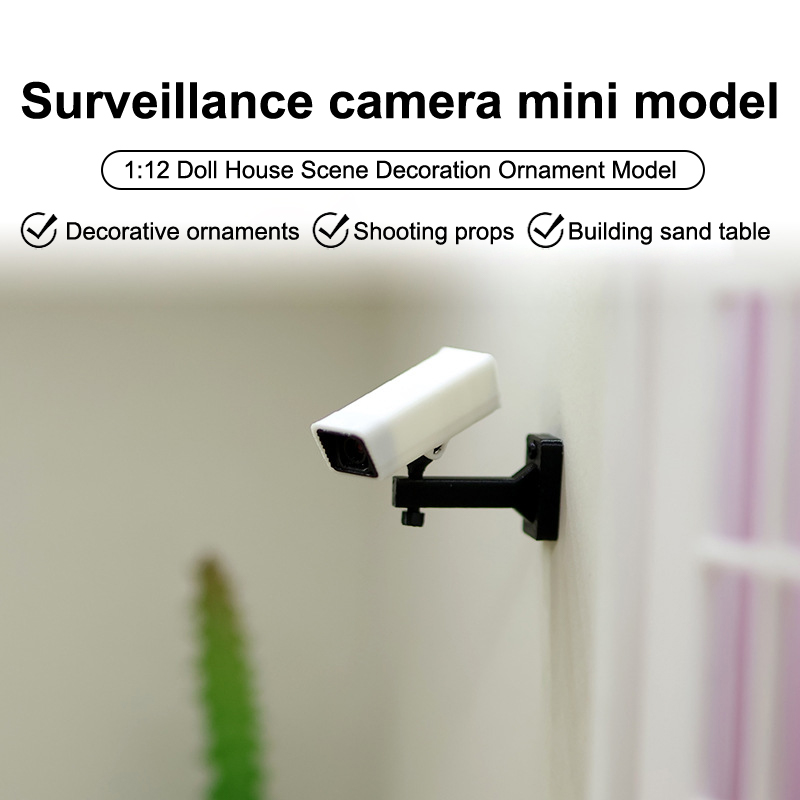 ホットセール 1/12スケール ミニチュア監視カメラ ドール - Home Security Cameras のレビューと価格