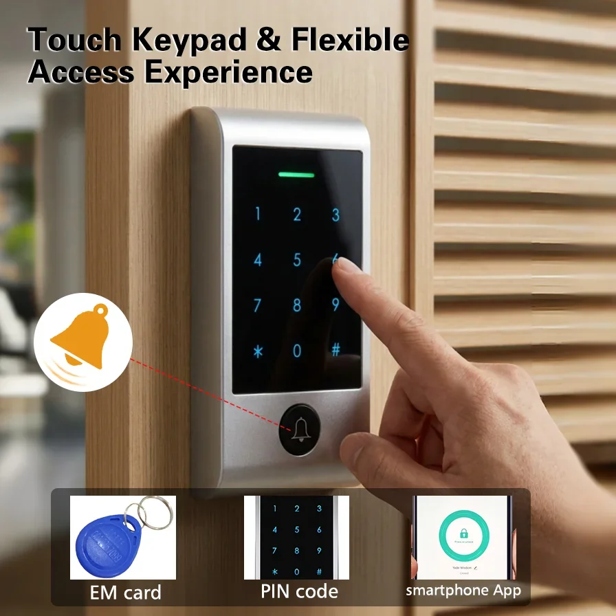 高度なWIFIリモートコントロールタッチキーパッドアクセスシ - Home Security Locks のレビューと価格