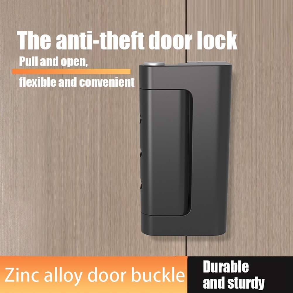 1pc 亜鉛合金盗難防止ドアラッチバックルロックセキュリティ - Home Security Locks のレビューと価格
