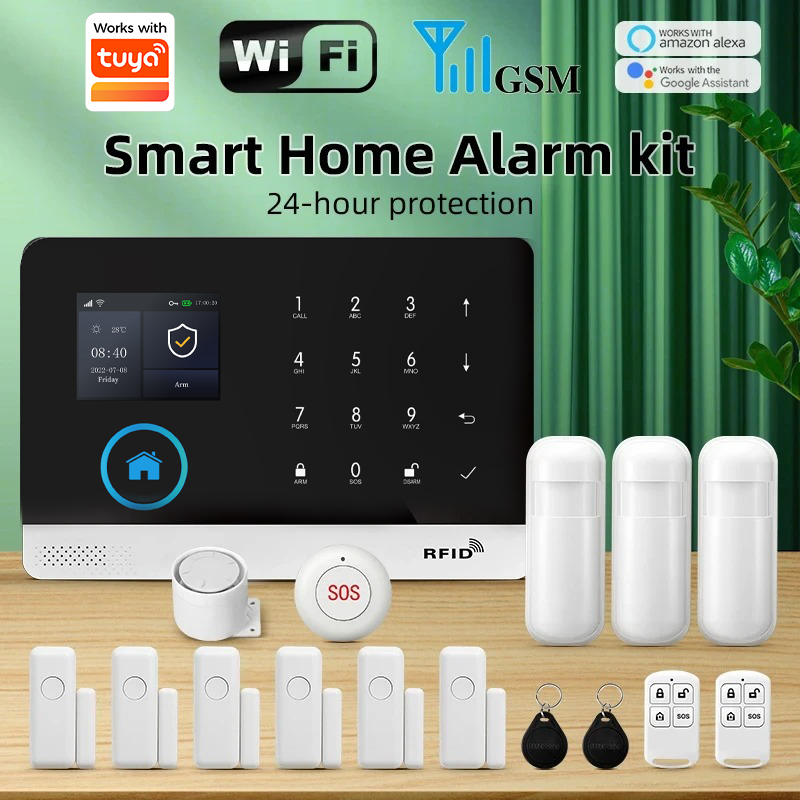 PGST WIFI GSM スマートホームセキュリティ警報シ - Home Security Product のレビューと価格