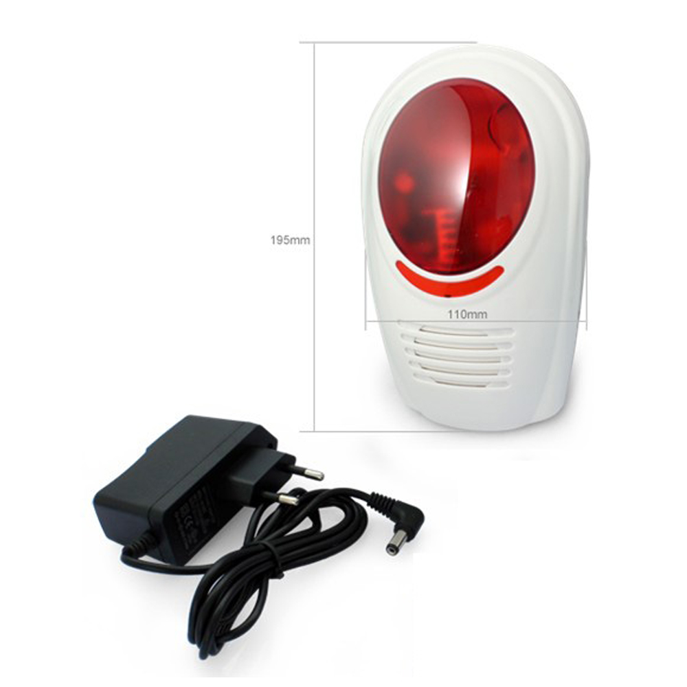 Wolf-guard-ワイヤレスホームセキュリティサイレン, - Home Security Equipment のレビューと価格