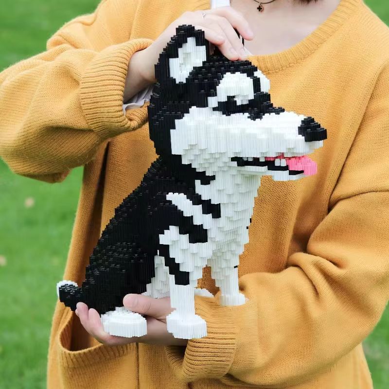 8000個入りペット犬用組み立てブロック、ホリデーギフト、誕 - Home Security Game のレビューと価格