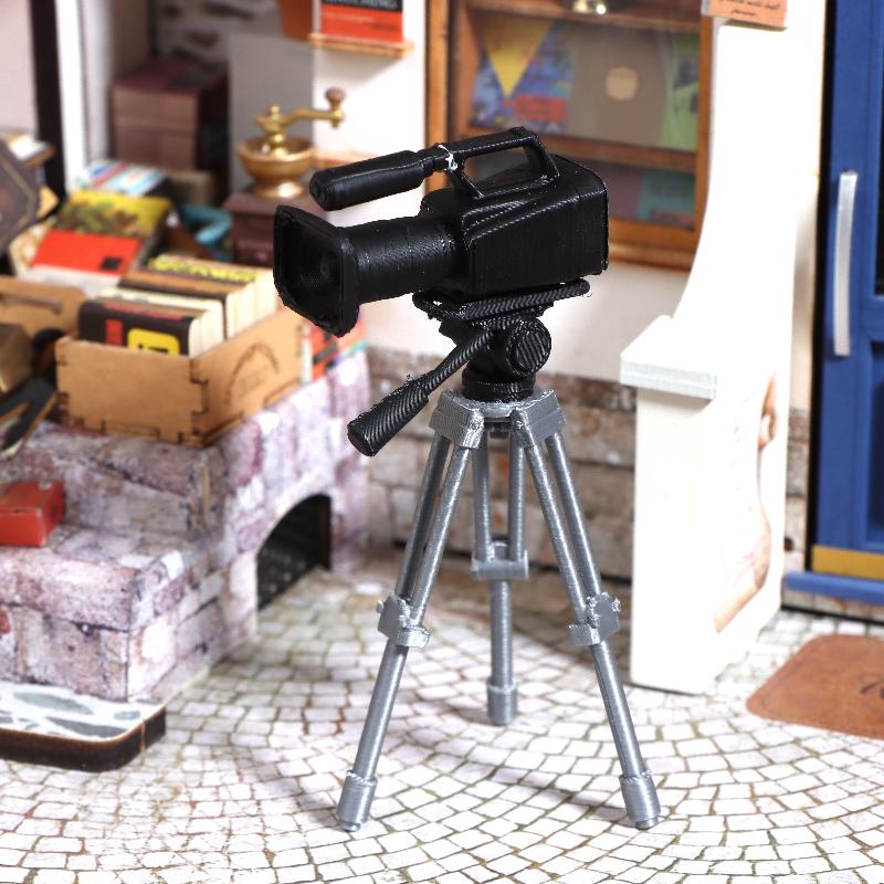 ミニビデオカメラ三脚モデル 1:12 スケールドールハウス写 - Home Security Cameras のレビューと価格
