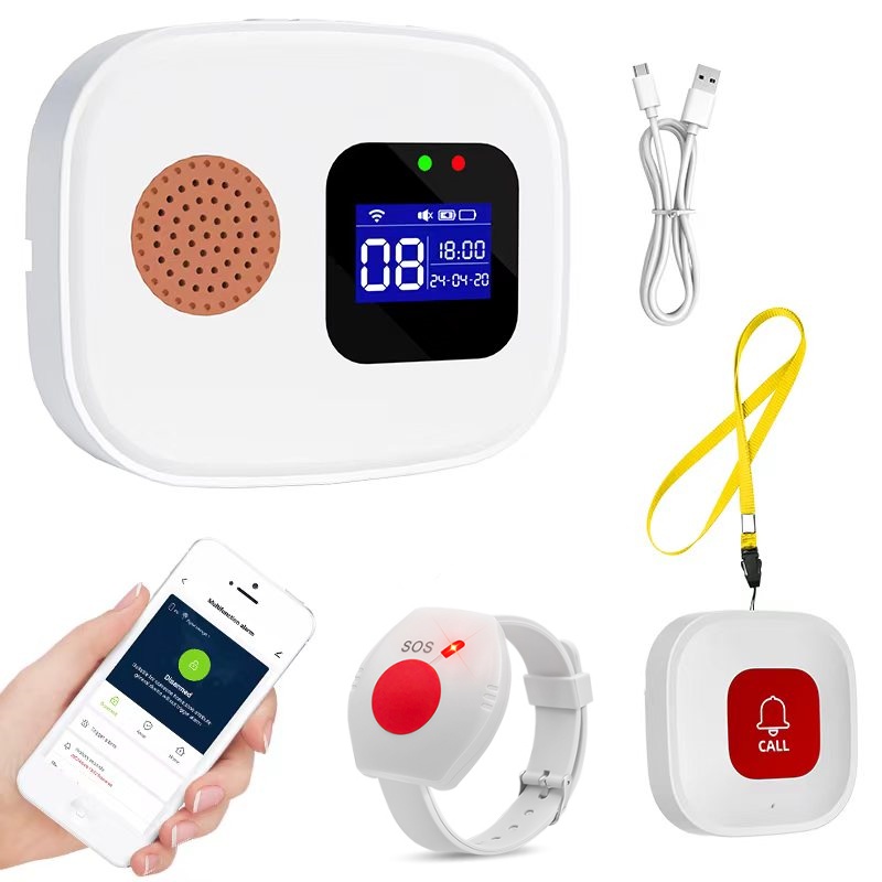 高齢者用緊急通報ボタン、Tuya WiFiアラームシステムホ - Home Security Monitor のレビューと価格