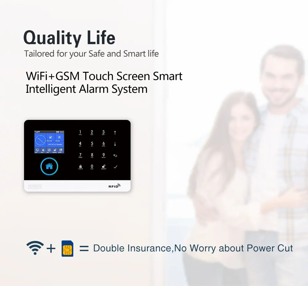 PGSTインテリジェントアラームデバイス、433MHzアンチ - Home Security Equipment のレビューと価格