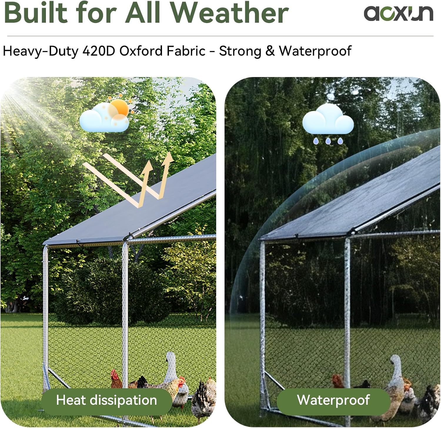 ノルディヴァル大型金属製鶏小屋 19x10フィート 屋外用  - Home Security Product のレビューと価格
