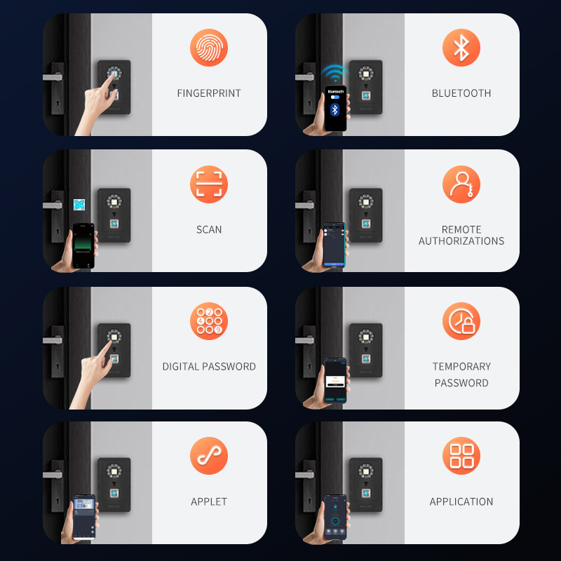 インテリジェント南京錠ハングデザインパスワード保管デポジット - Home Security Locks のレビューと価格