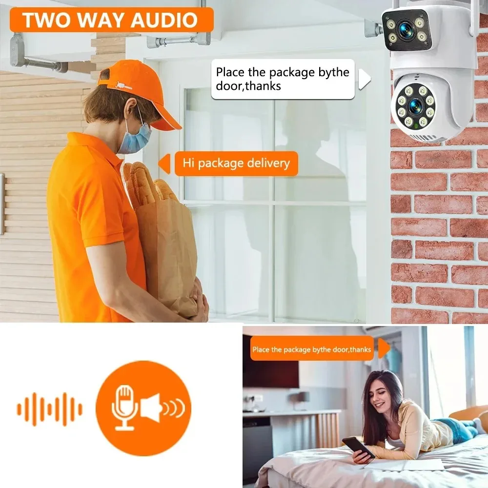 8MP 4Kデュアルレンズ人間検知PTZカメラ 10CH 5 - Home Security Nvr のレビューと価格