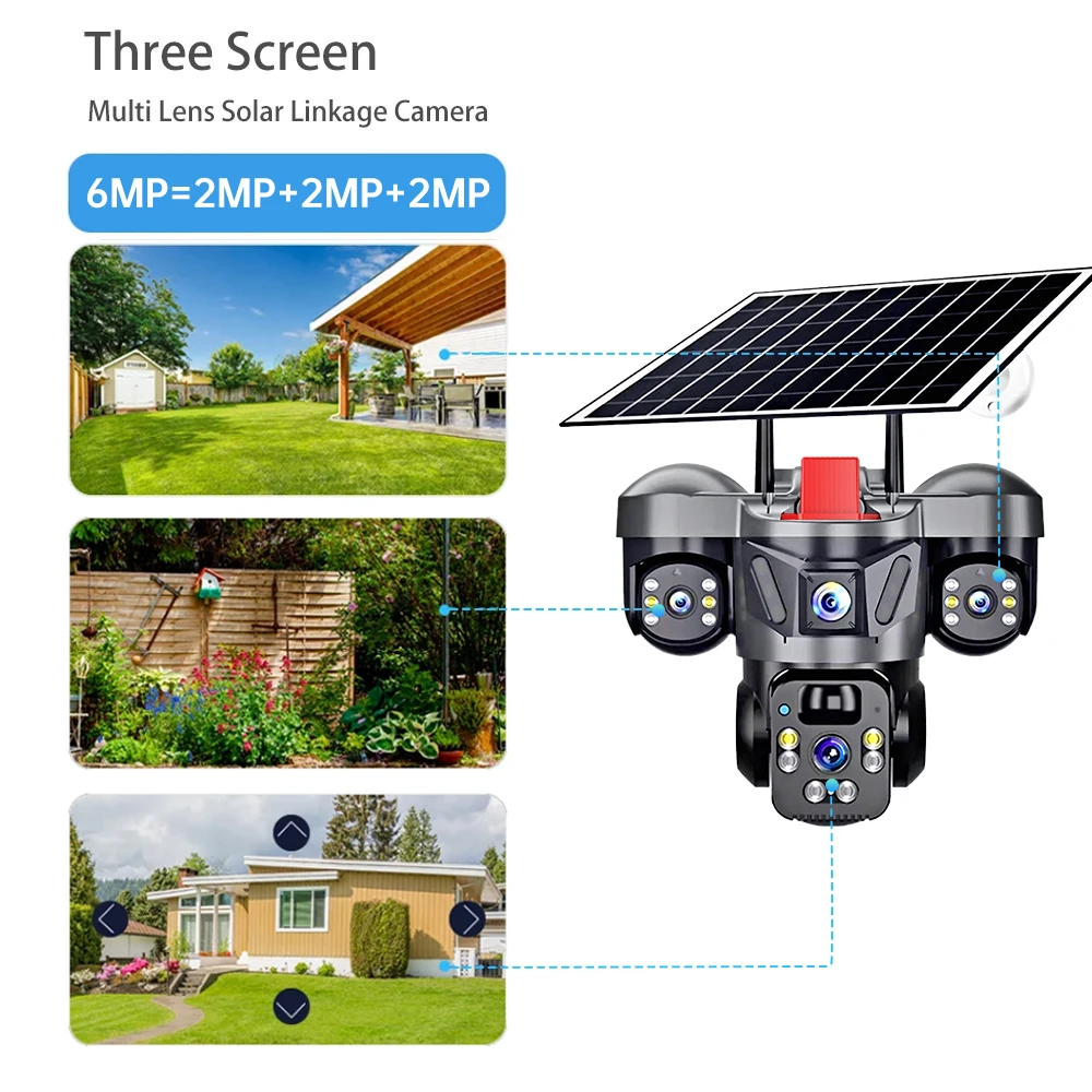 KERUI V380 Pro屋外PTZ 6MP WIFI 4 - Home Security Product のレビューと価格