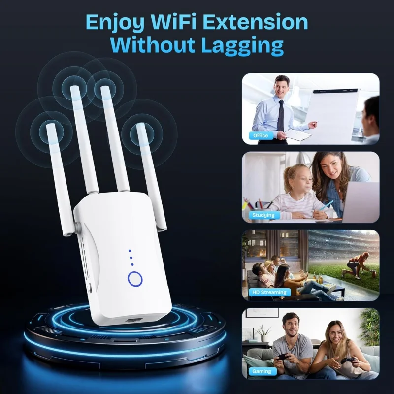 2.4G/5GHz デュアルバンドWiFiリピーター 120 - Home Security Wireless のレビューと価格