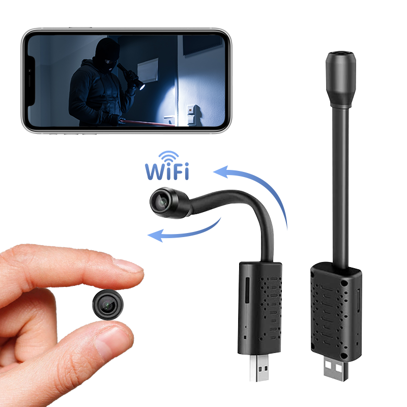 V380ミニワイヤレスWiFiカメラHD動体検知U21 Wi - Home Security Cameras のレビューと価格