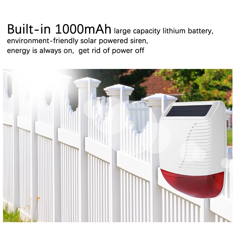 CPVAN 屋外ワイヤレスサイレン 110dB サウンドホー - Home Security Equipment のレビューと価格
